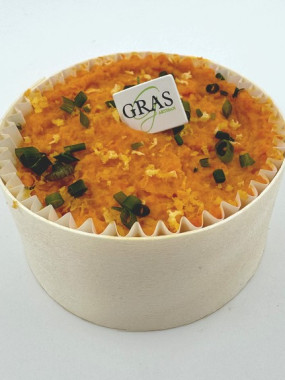 Panier purée de carottes à l'orange