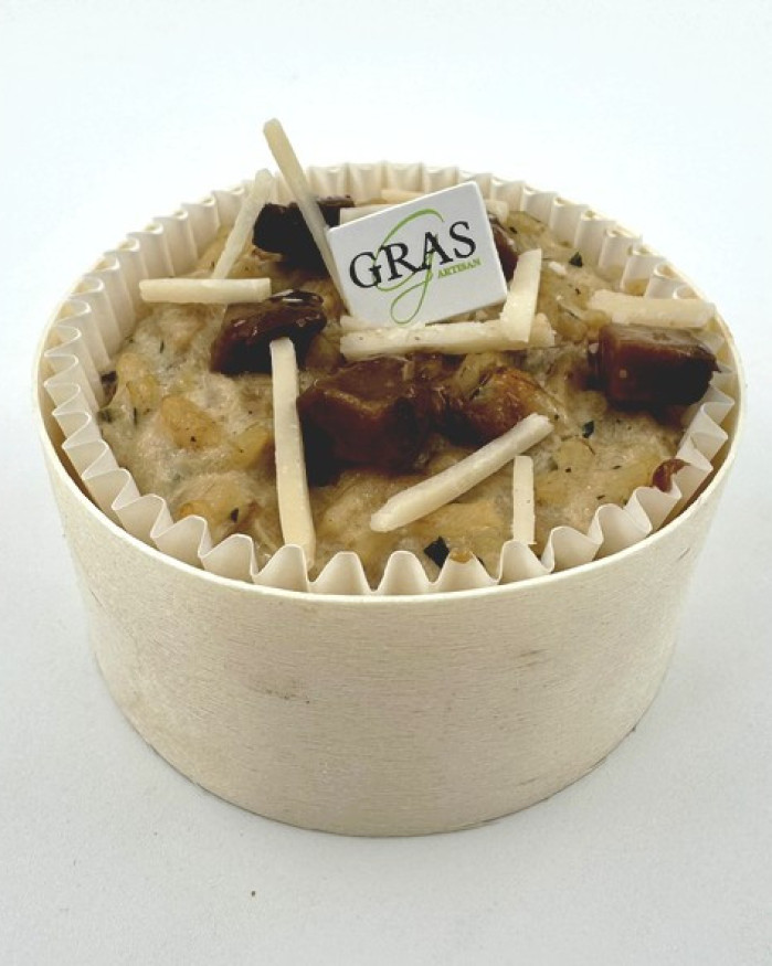 Panier de risotto aux cèpes