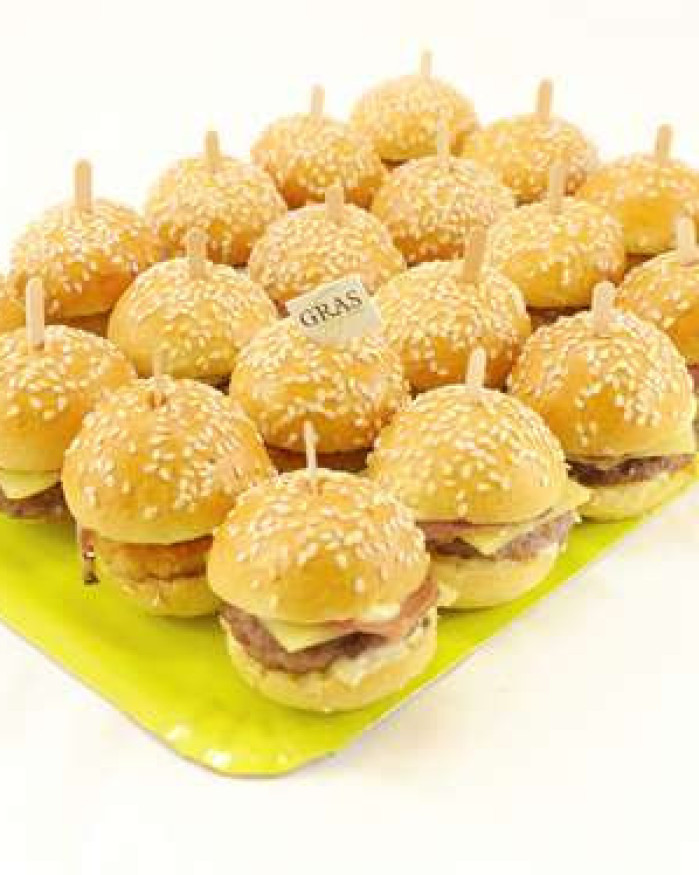 Mini-burger chauds 