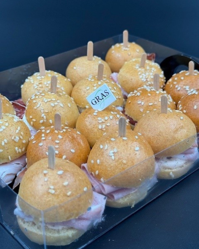 Mini burgers froids 12 pces 