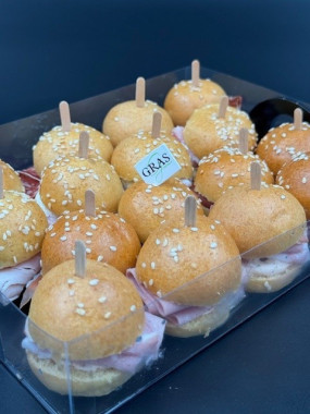 Mini burgers froids 16 pces 