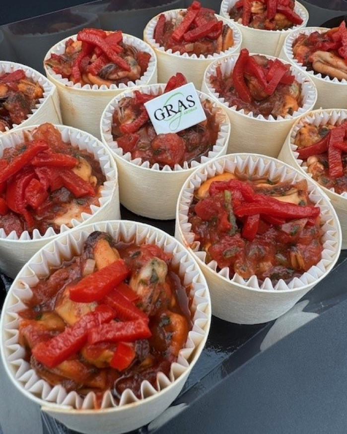 Mini Moules à la Catalane 12 pces  