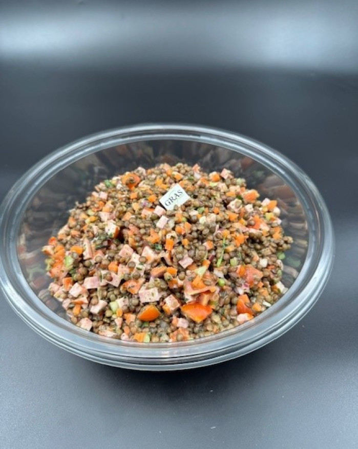 Salade de lentilles à partager 