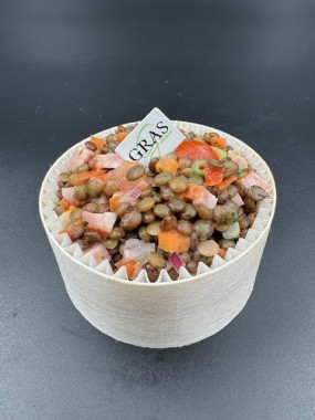 Salade de lentilles individuelle