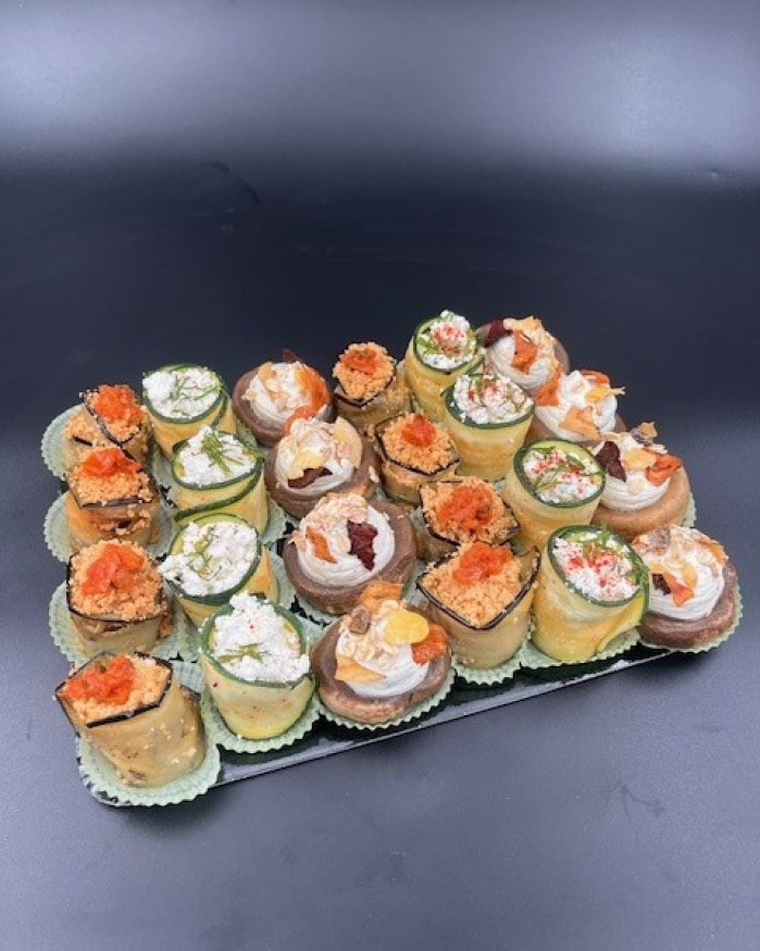 Mini-légumes farcis 24 pces
