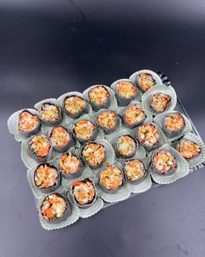 Végétal rolls 24 pces 