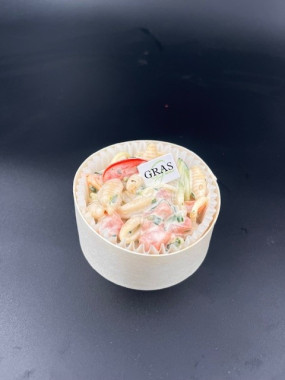 Salade Gnocchetti au saumon fumé individuel 