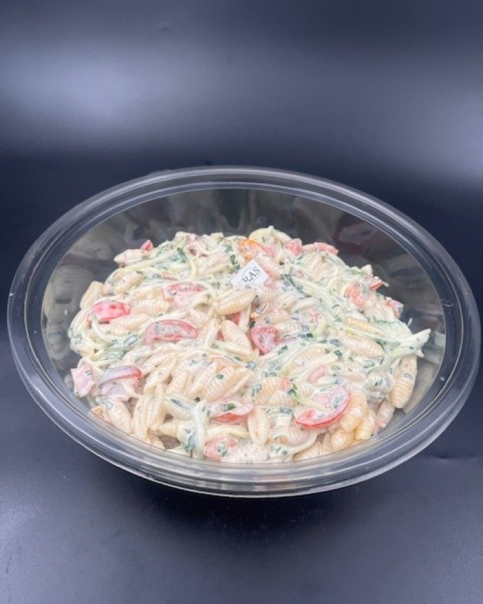 Salade Gnocchetti au saumon fumé à partager 