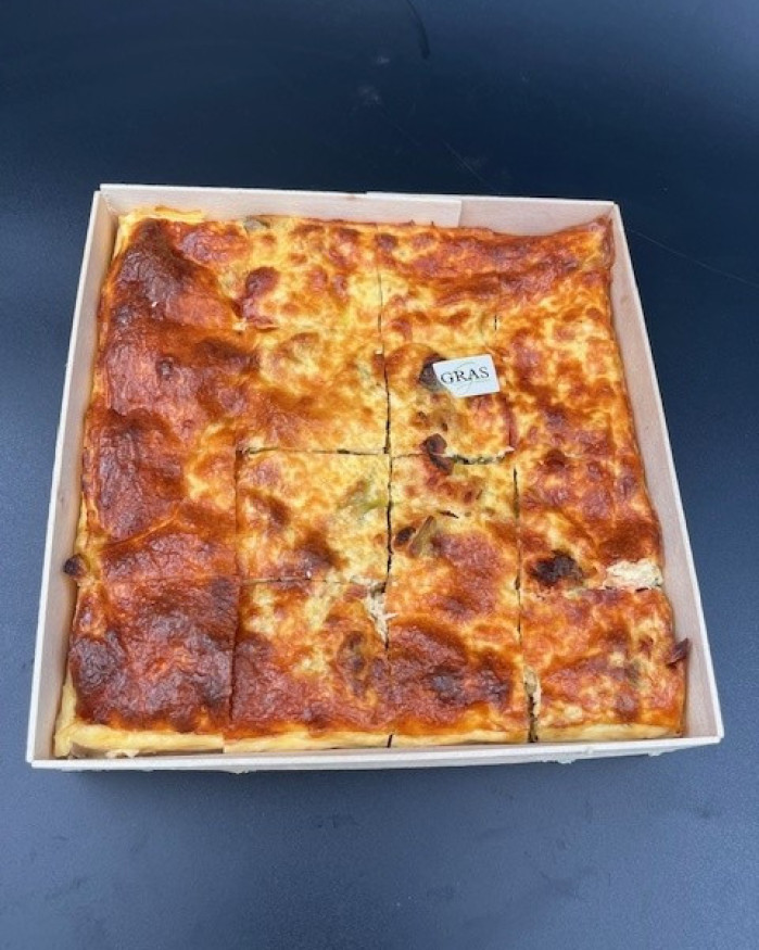 Quiche saumon poireaux 16 pces 