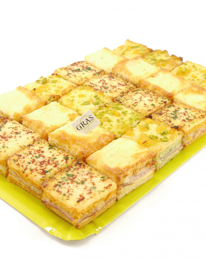Plateau de 24 mini croques Monsieur