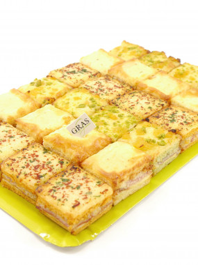 Plateau de 24 mini croques Monsieur