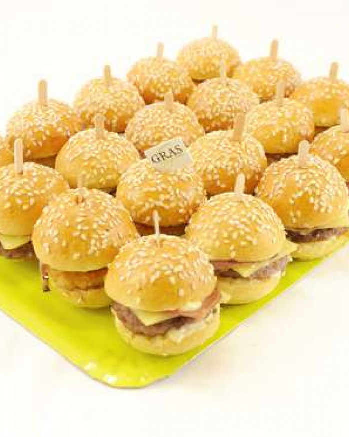 Mini-burgers chauds 20 pces 