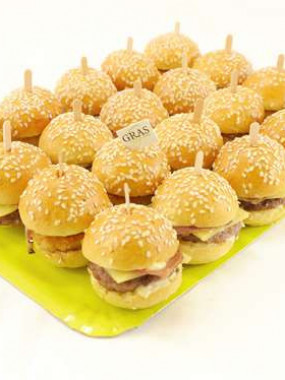 Mini-burgers chauds 20 pces 