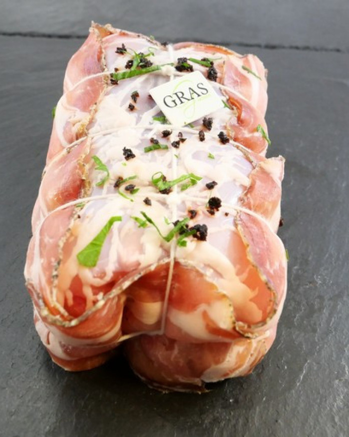 Rable de lapin farci 