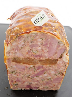 Terrine de pintade chutney aux poires