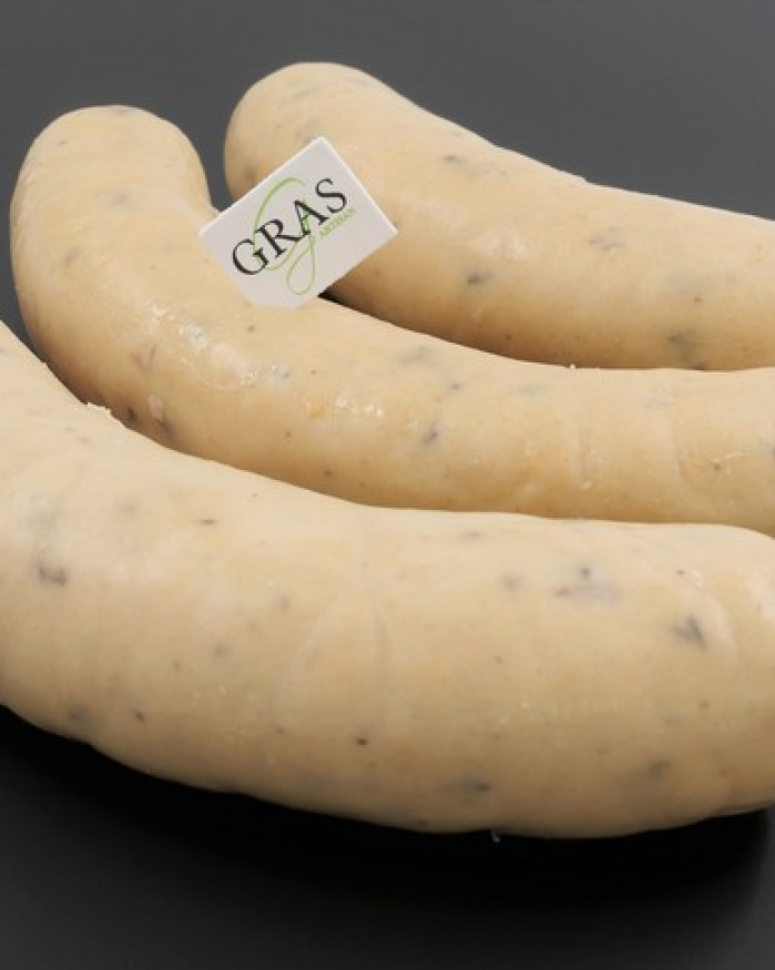 Boudin blanc aux morilles 