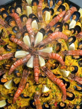 Paella royale à la part 