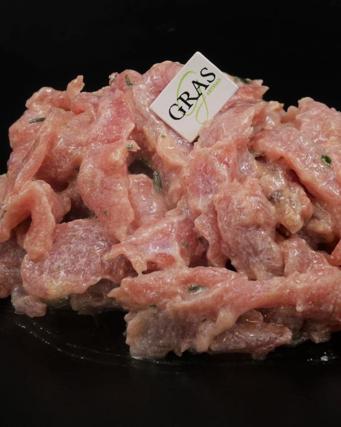 Emincé de veau aux girolles