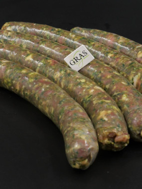 Saucisse aux herbes fraîches 