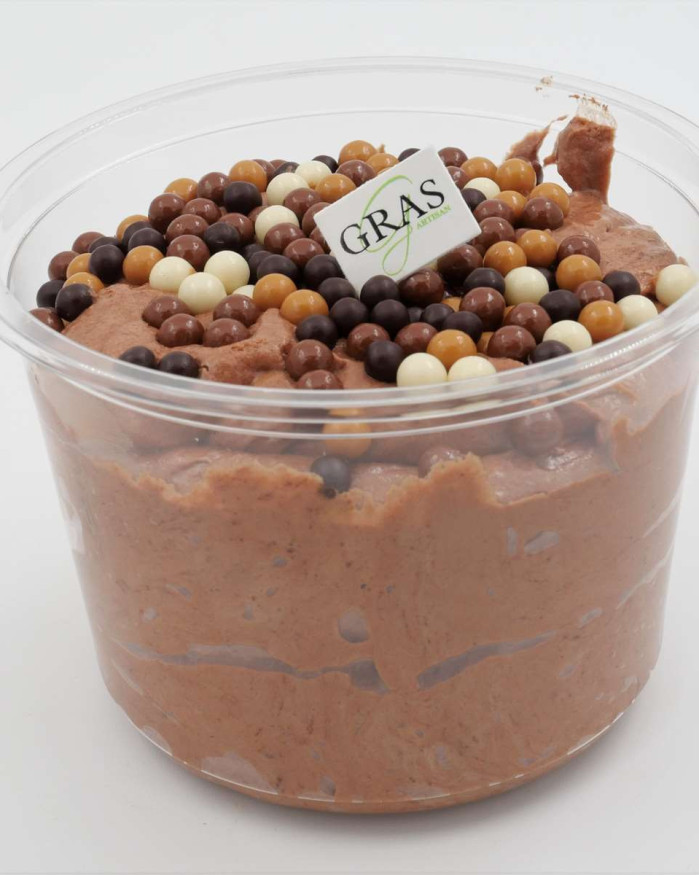 Mousse au chocolat petit modèle 2-3 pers