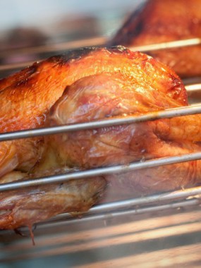 Poulet fermier cuit 