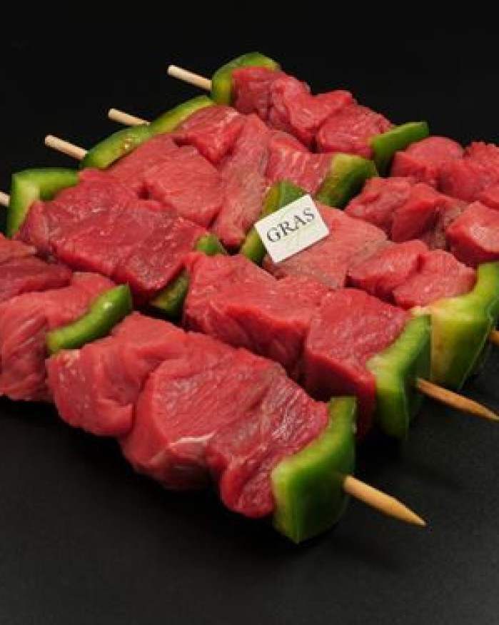 Brochette de boeuf 