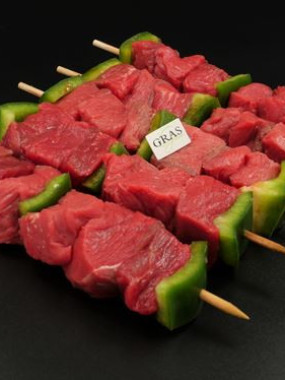 Brochette de boeuf 