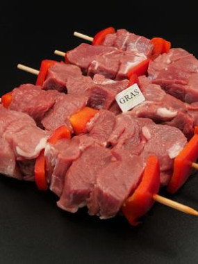 Brochette d'agneau