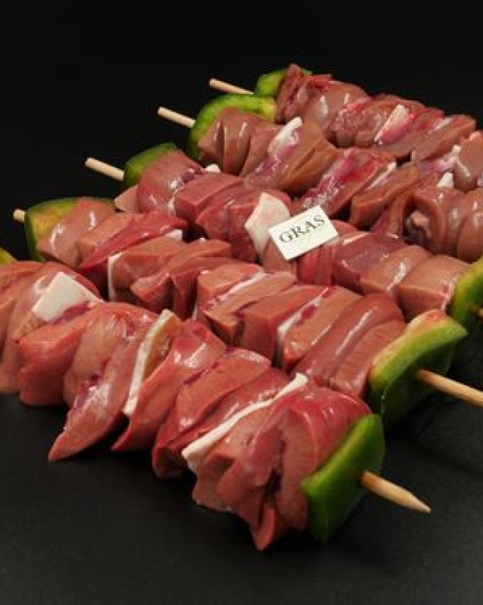 Brochette d'abats 