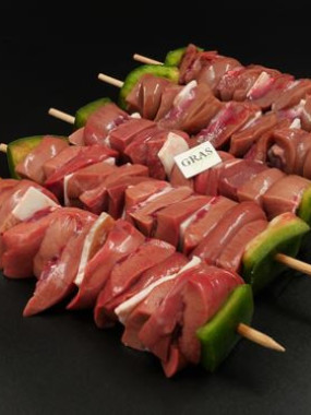 Brochette d'abats 