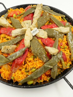 Paella végétarienne 