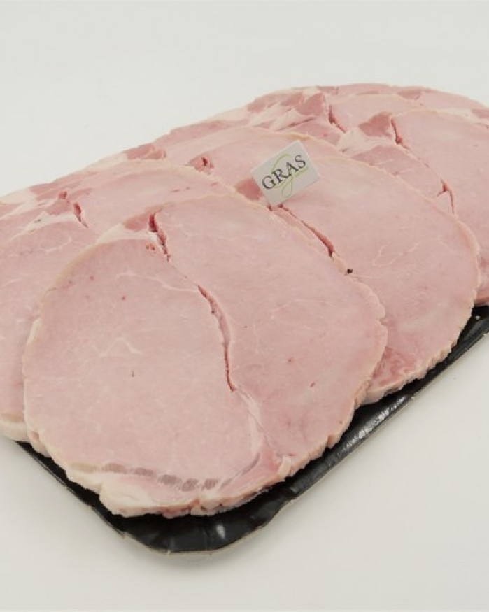 Rôti de porc cuit à la part