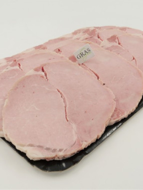 Rôti de porc cuit à la part