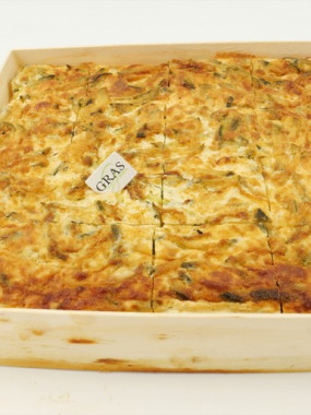 Quiche chèvre courgette 16 pces 