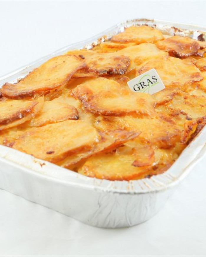 Gratin dauphinois aux cèpes plat de 500g 